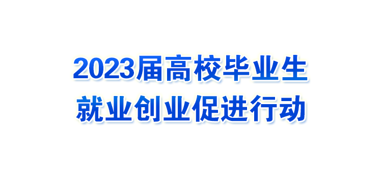 2023届高校毕业生就业创业促进行动